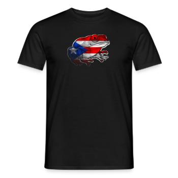 Taíno Echoes Caribbean Ancestry Pride - Men's T-Shirt - black - Front - AI Model Male 178 light (178cm)