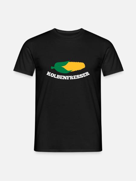 Kolbenfresser - Männer T-Shirt - Schwarz