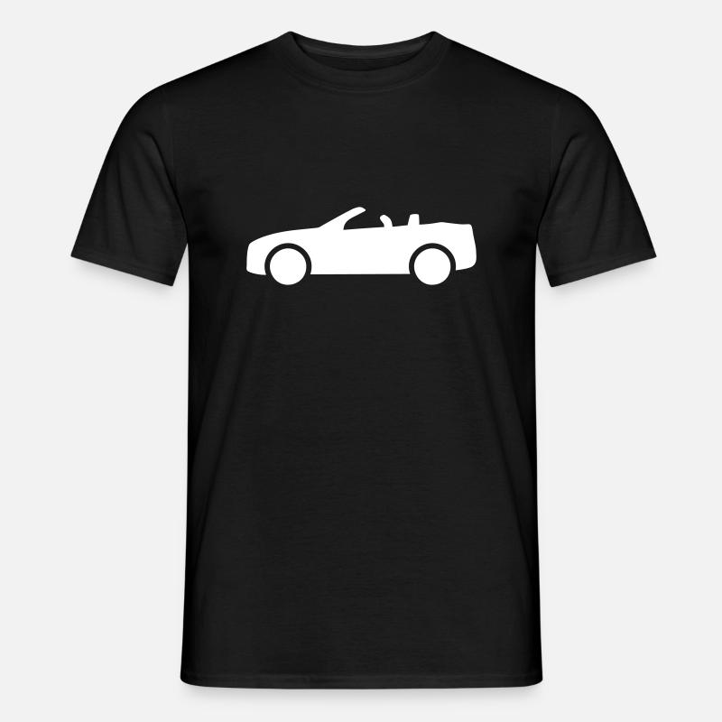 Cabrio - Männer T-Shirt - Schwarz