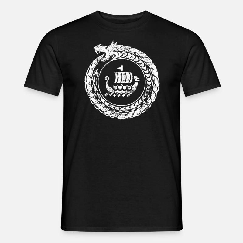 Wikinger Shirt - Männer T-Shirt - Schwarz