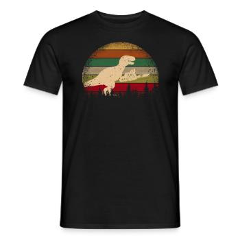 BOIS DE CHAINE SCIE EN BOIS FOREST FÖRSTER PROFESSION - T-shirt homme - noir - Devant - AI Model Male 178 light (178cm)