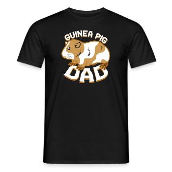 Papa cochon d'Inde - T-shirt homme - noir - Devant - AI Model Male 178 light (178cm)