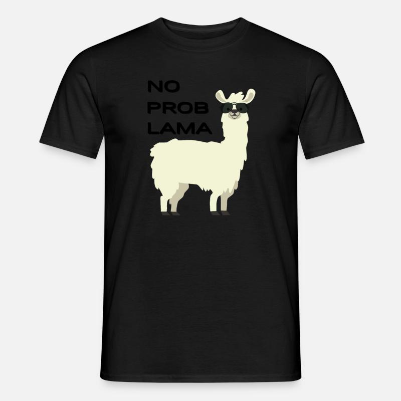 No Problama - Männer T-Shirt - Schwarz