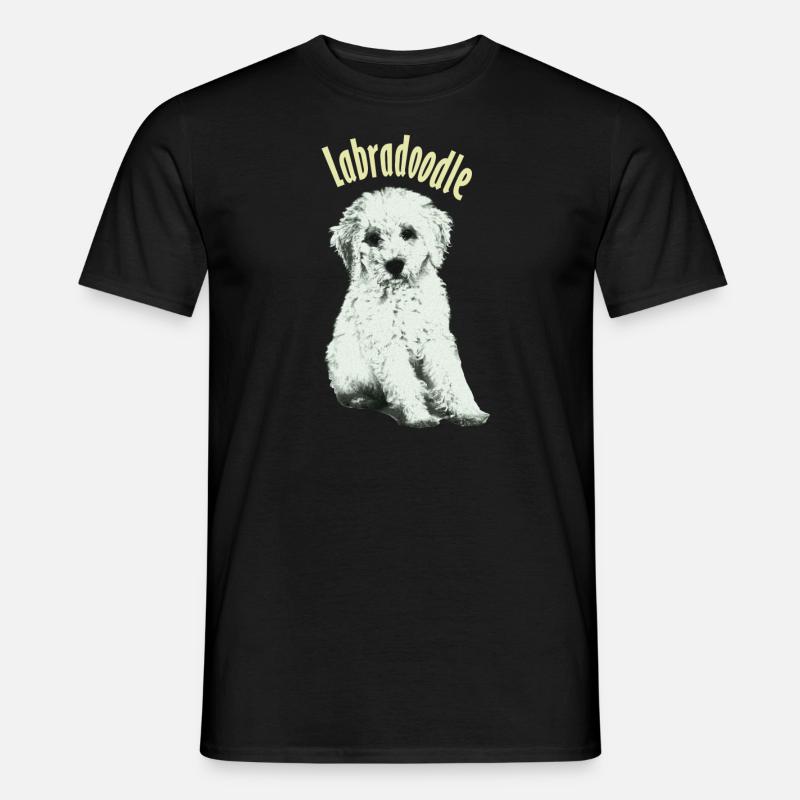 labradoodle - Männer T-Shirt - Schwarz