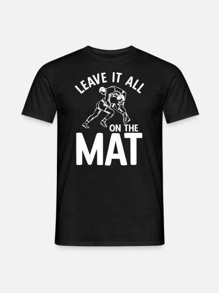 Grappling Martial Arts Wrestling - Männer T-Shirt - Schwarz