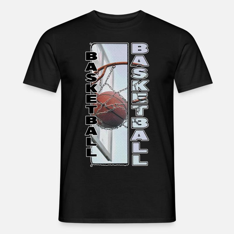 Basketteur Basketteur Basketteur Dunking Sport Player - T-shirt homme - noir