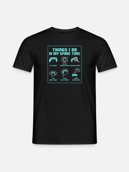 Awesome Gamer - Men's T-Shirt - black