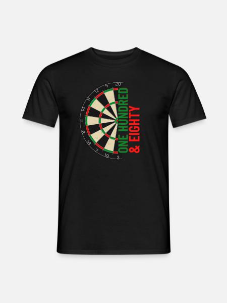 ONE HUNDRED & EIGHTY - Männer T-Shirt - Schwarz