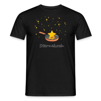 Sternekoch Geschenkidee - Männer T-Shirt - Schwarz - Vorne - AI Model Male 178 light (178cm)