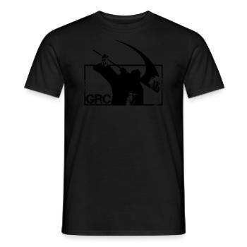 Säubern - Männer T-Shirt - Schwarz - Vorne - AI Model Male 178 light (178cm)