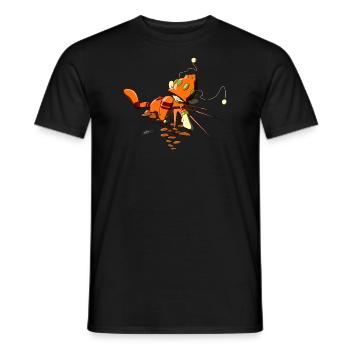 Soul Boy One - T-shirt homme - noir - Devant - AI Model Male 178 light (178cm)