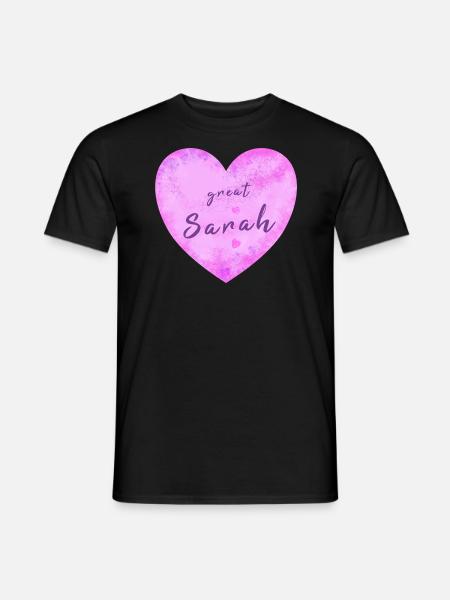 Sarah - Men's T-Shirt - black