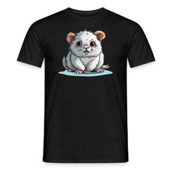 Halibo le streum - T-shirt homme - noir - Devant - AI Model Male 178 light (178cm)