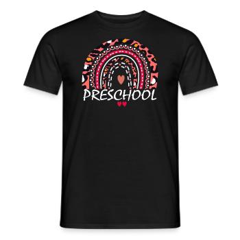 Boho Preschool Squad Geschenk - Männer T-Shirt - Schwarz - Vorne - AI Model Male 178 light (178cm)