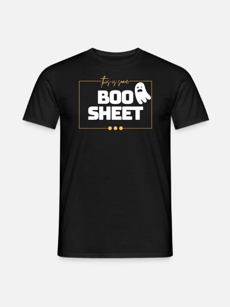 This is Some Boo Sheet - Männer T-Shirt - Schwarz