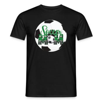 Fußball-Mama - Männer T-Shirt - Schwarz - Vorne - AI Model Male 178 light (178cm)