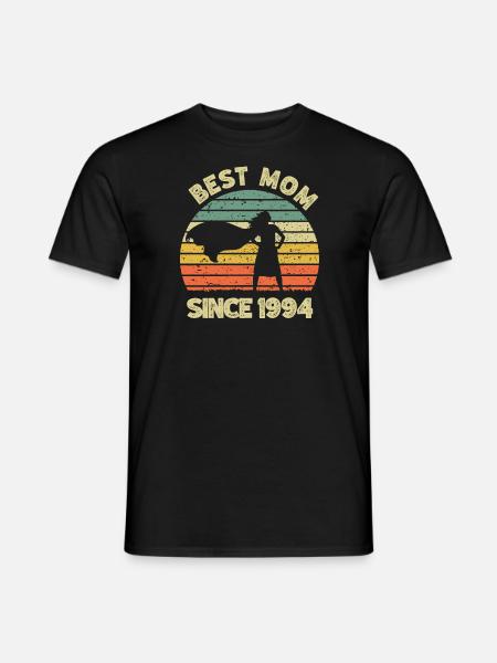 Best mom since 1994 - 1994 Birthday gift - Men's T-Shirt - black