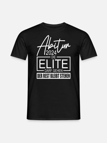 Abitur 2024 - Männer T-Shirt - Schwarz