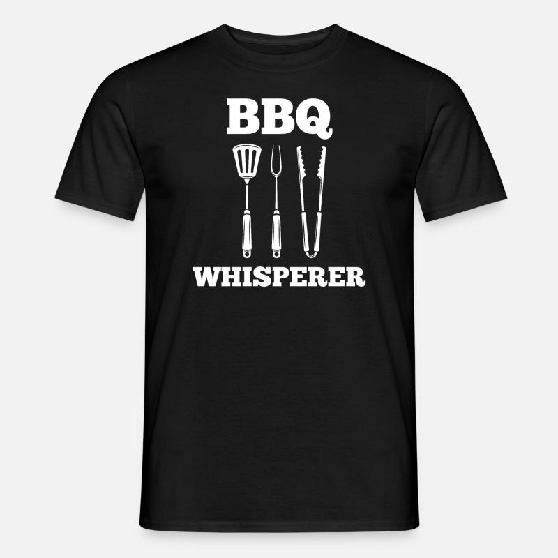 BBQ Whisperer - Männer T-Shirt - Schwarz
