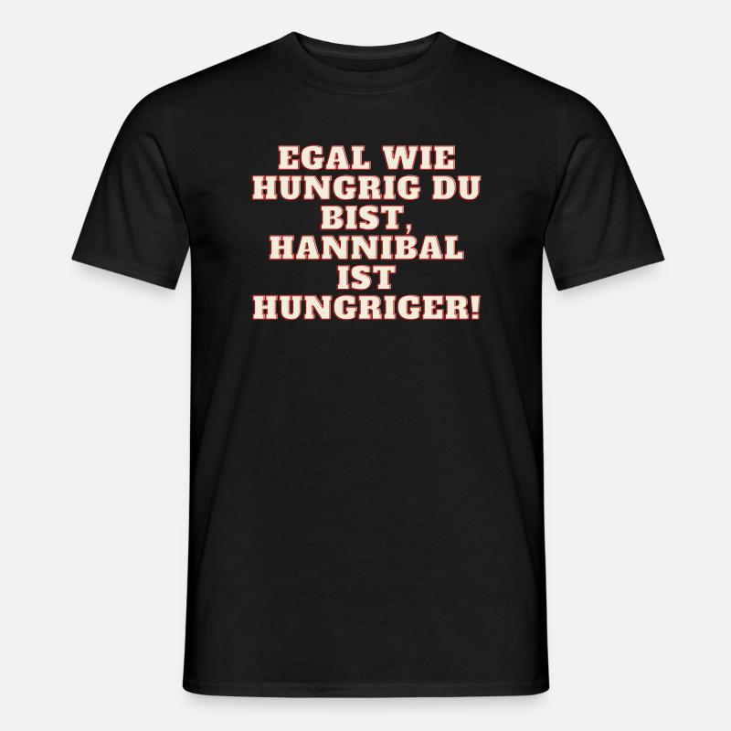Humor mal anders - Männer T-Shirt - Schwarz