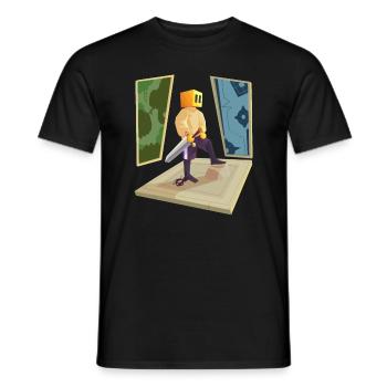 Kollektion CUB Design - Männer T-Shirt - Schwarz - Vorne - AI Model Male 178 light (178cm)