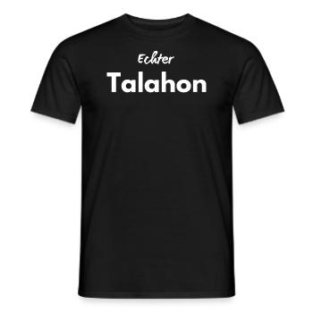 Echter Talahon - Männer T-Shirt - Schwarz - Vorne - AI Model Male 178 light (178cm)