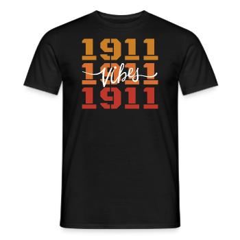 1911 Zubehör 1911 .45 ACP Sportschießen IPSC - Männer T-Shirt - Schwarz - Vorne - AI Model Male 178 light (178cm)