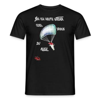 Designer T-Shirt ORIGINAL PAUKNER GRNA - Männer T-Shirt - Schwarz - Vorne - AI Model Male 178 light (178cm)