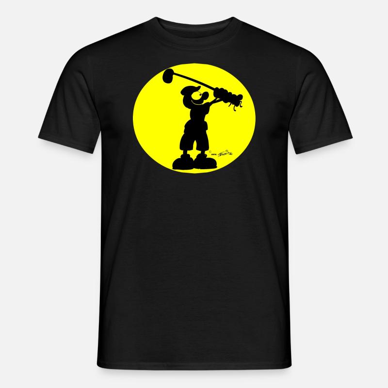 Golfer - Männer T-Shirt - Schwarz