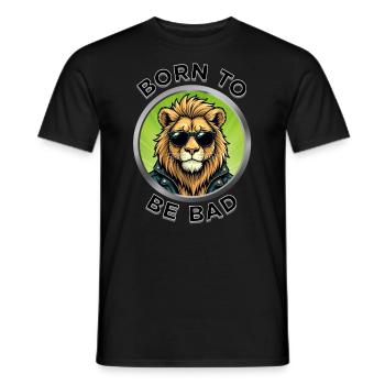 Born to be Bad - Men's T-Shirt - black - Front - AI Model Male 178 light (178cm)