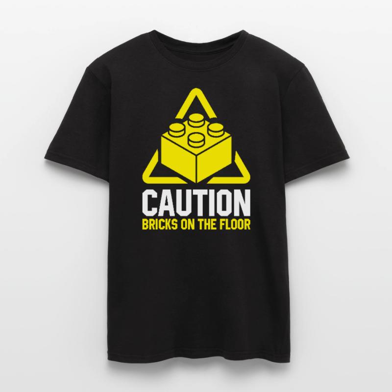 Constructeur de briques Bâtiment en briques Maître constructeur T-shirt homme