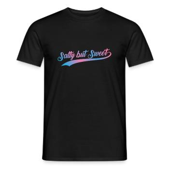 Salty but Sweet 15 - Männer T-Shirt - Schwarz - Vorne - AI Model Male 178 light (178cm)
