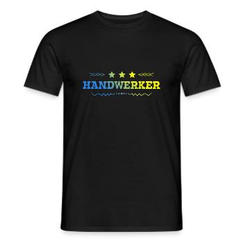 Handwerker Beruf - Männer T-Shirt - Schwarz - Vorne - AI Model Male 178 light (178cm)