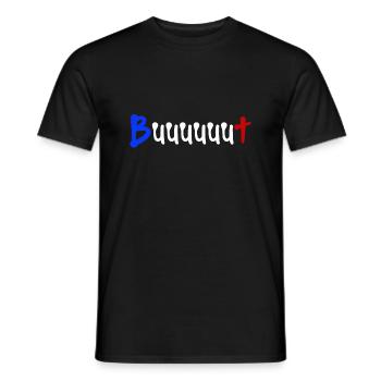 Tor Fußballspiel - Männer T-Shirt - Schwarz - Vorne - AI Model Male 178 light (178cm)