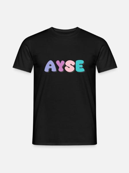 Nom - Ayse - T-shirt homme - noir