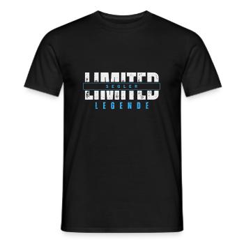 Limited Sailor Legend. - Men's T-Shirt - black - Front - AI Model Male 178 light (178cm)