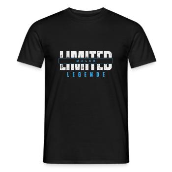 Légende de peintre limitée. - T-shirt homme - noir - Devant - AI Model Male 178 light (178cm)