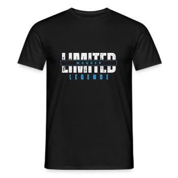 Légende maçonnique limitée. - T-shirt homme - noir - Devant - AI Model Male 178 light (178cm)