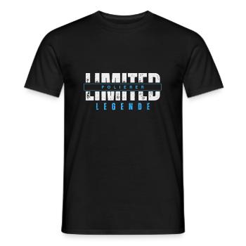 Limited Polierer Legende. - Männer T-Shirt - Schwarz - Vorne - AI Model Male 178 light (178cm)