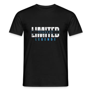 Limited Priest Legend. - Men's T-Shirt - black - Front - AI Model Male 178 light (178cm)