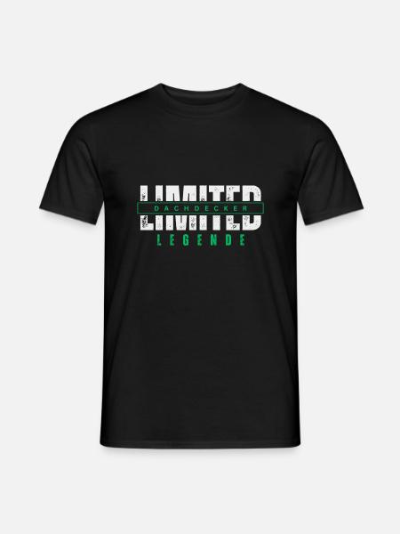 Limited roofer legend. - Men's T-Shirt - black