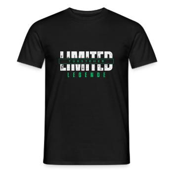 Limited Bouncer Legend. - Men's T-Shirt - black - Front - AI Model Male 178 light (178cm)