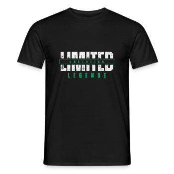 Légende de l’Undertaker en édition limitée. - T-shirt homme - noir - Devant - AI Model Male 178 light (178cm)