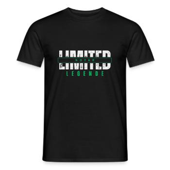 Limited Notary Legend. - Men's T-Shirt - black - Front - AI Model Male 178 light (178cm)