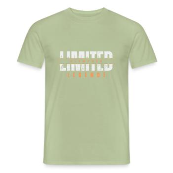 Légende de plombier limitée. - T-shirt homme - vert sauge - Devant - AI Model Male 178 light (178cm)