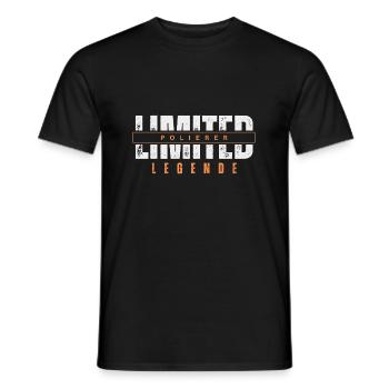 Limited Polierer Legende. - Männer T-Shirt - Schwarz - Vorne - AI Model Male 178 light (178cm)