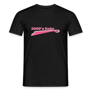 Jahr 2000 Baby - Männer T-Shirt - Schwarz - Vorne - AI Model Male 178 light (178cm)