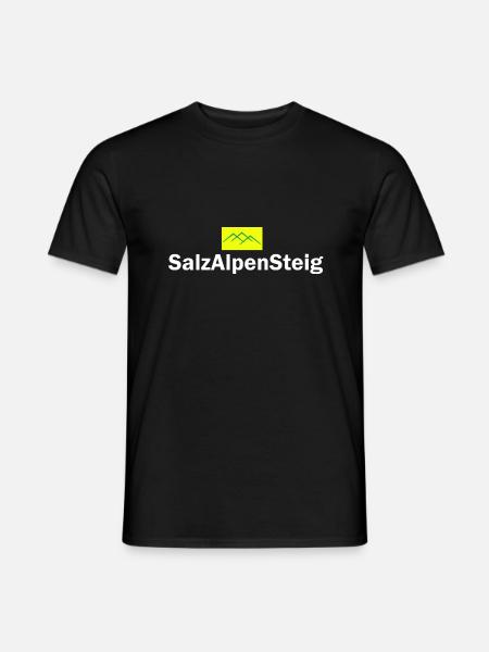Salzalpensteig - Männer T-Shirt - Schwarz