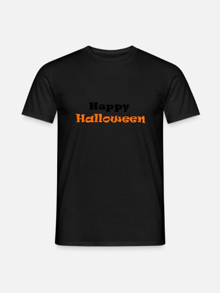 Happy Halloween - Men's T-Shirt - black