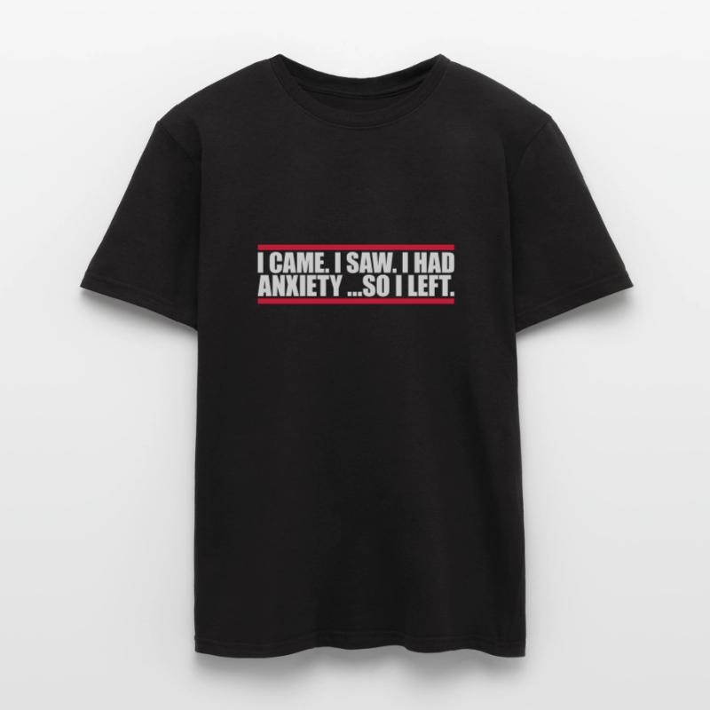 J’avais de l’anxiété en disant T-shirt homme